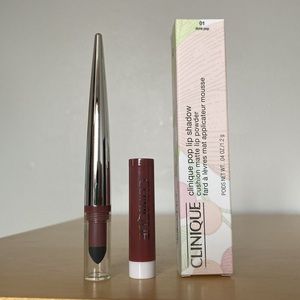 NIB Clinique Pop Lip Shadow + NIB Benefit Cosmetics Precisely, My Brow Pencil